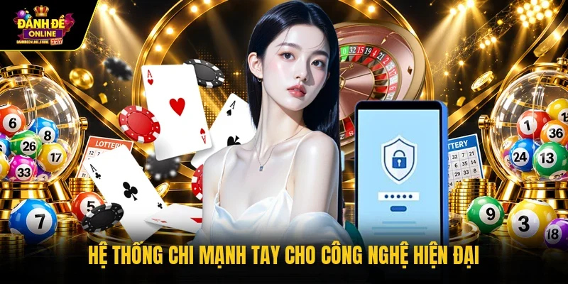 Hệ thống chi mạnh tay cho công nghệ hiện đại